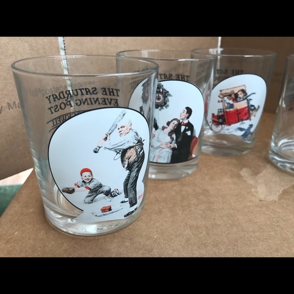 Norman Rockwell’s Saturday Evening Post Vintage Glassware Collection - Picture 12 of 13